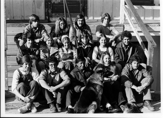 (3238) Cesar Chavez, Youth, Group Shots, 1971 (3238) Cesar Chavez, Youth, Group Shots, 1971